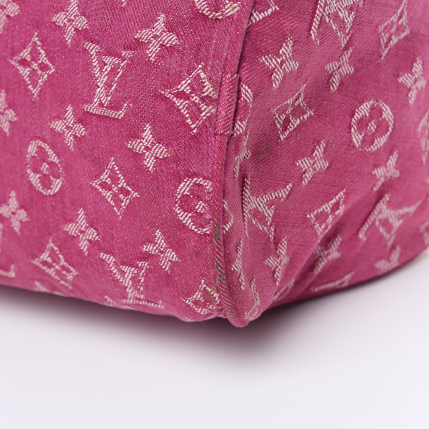 Louis Vuitton Monogram Denim Neo Speedy Fuchsia 21 of 21