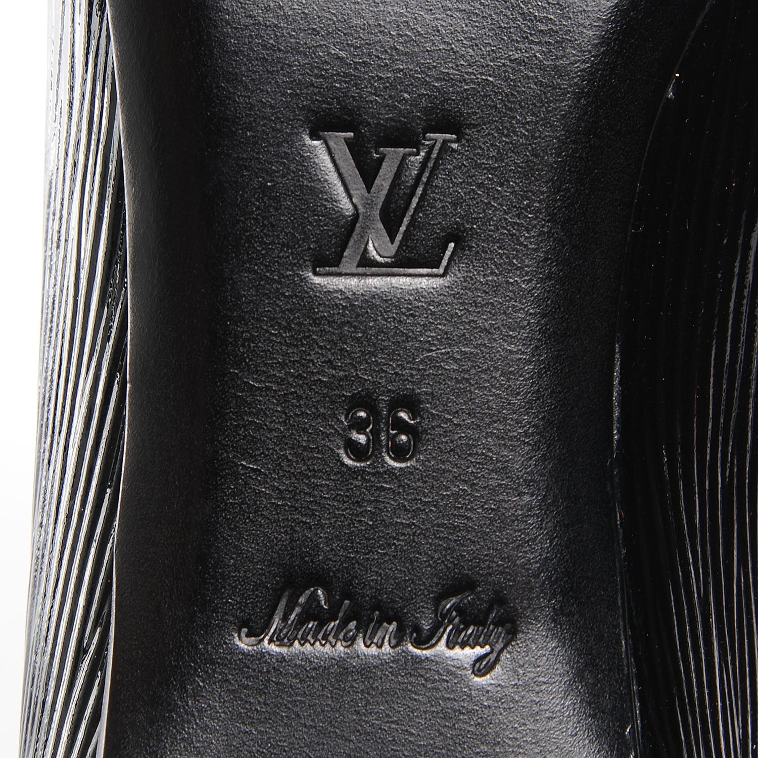 Louis Vuitton Epi Electric Debbie Ballerina Flats 36 Black 6 of 8