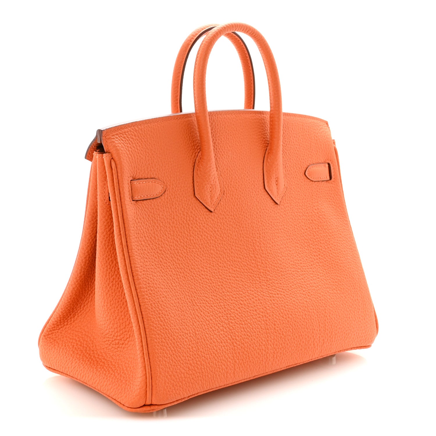 Hermes Togo Birkin 25 Orange 3 of 11
