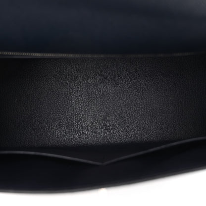 Hermes Epsom Kelly Sellier 28 Bleu Indigo 5 of 10