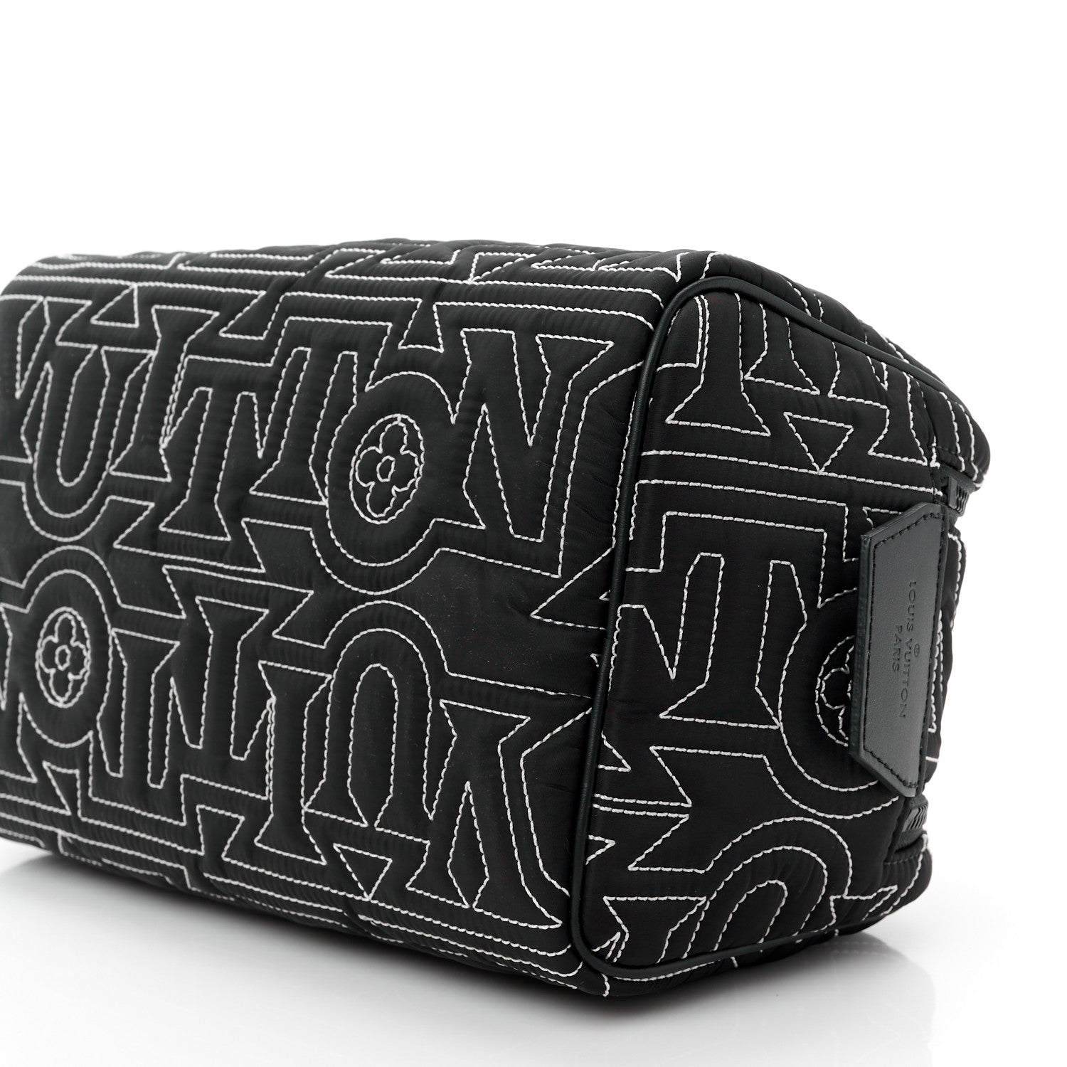 Louis Vuitton Nylon Dopp Kit Snow Pouch Black 12 of 12