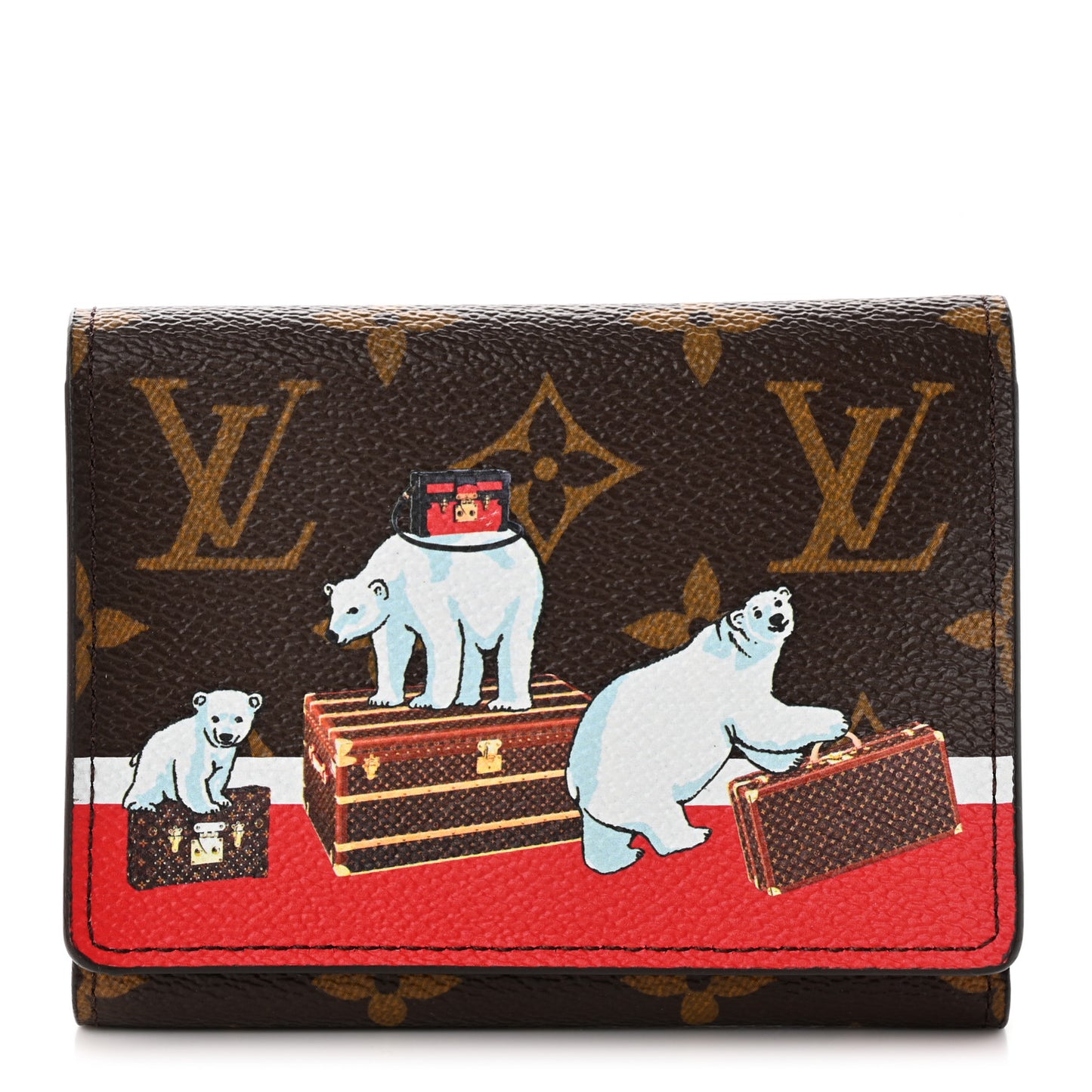 Monogram 2017 Christmas Animation Victorine Wallet