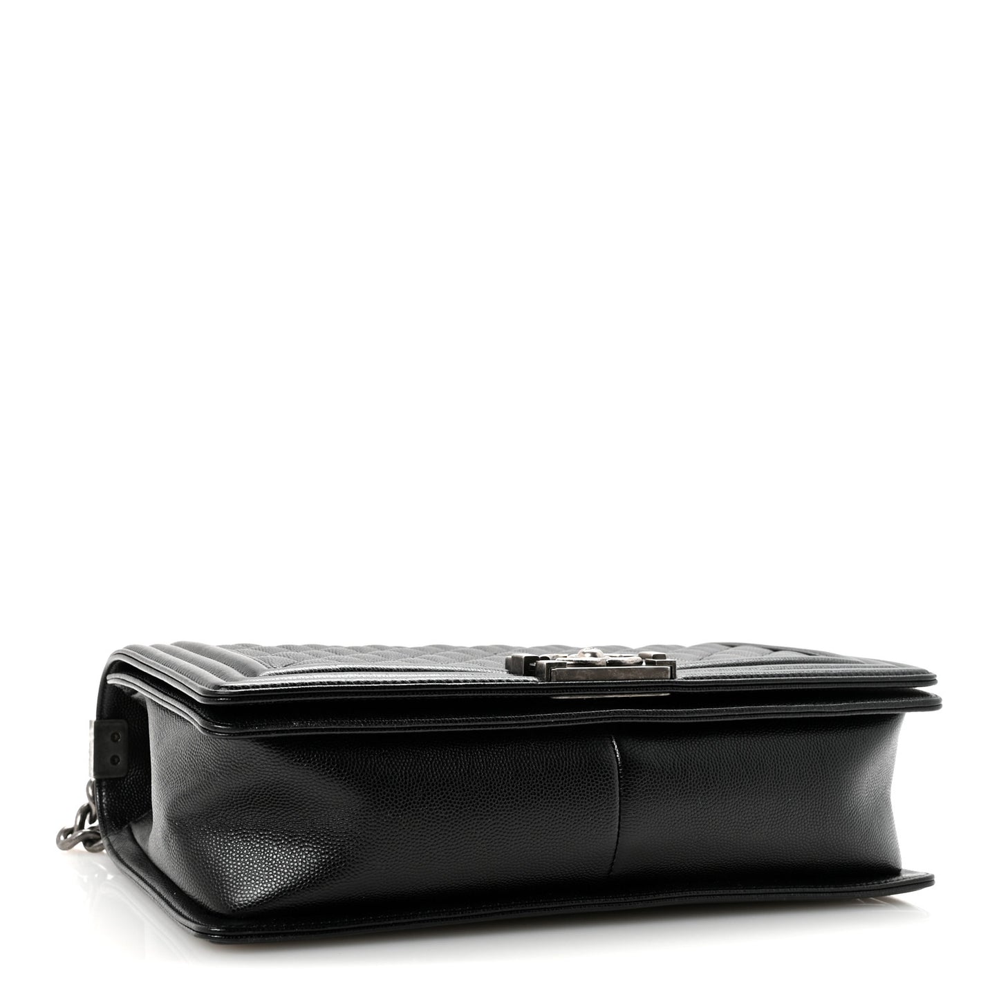 Caviar Quilted New Medium Boy Flap Black