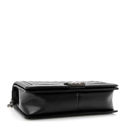 Chanel Caviar Quilted New Medium Boy Flap Black 4 of 10