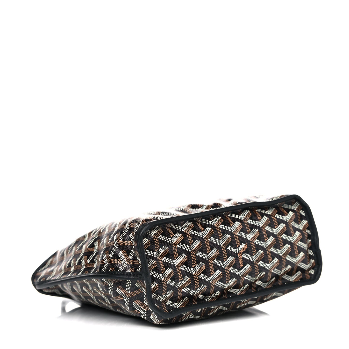 Goyardine Reversible Mini Anjou Black