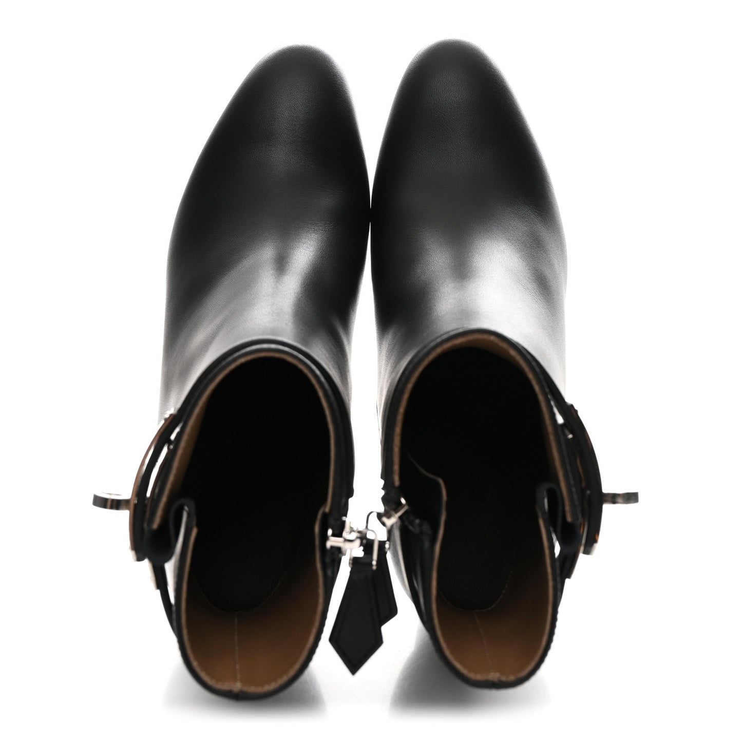 Calfskin Saint Germain Ankle Boots 35 Black