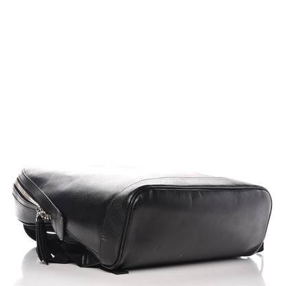 Gucci Calfskin Kingsnake Dome Backpack Black 4 of 17