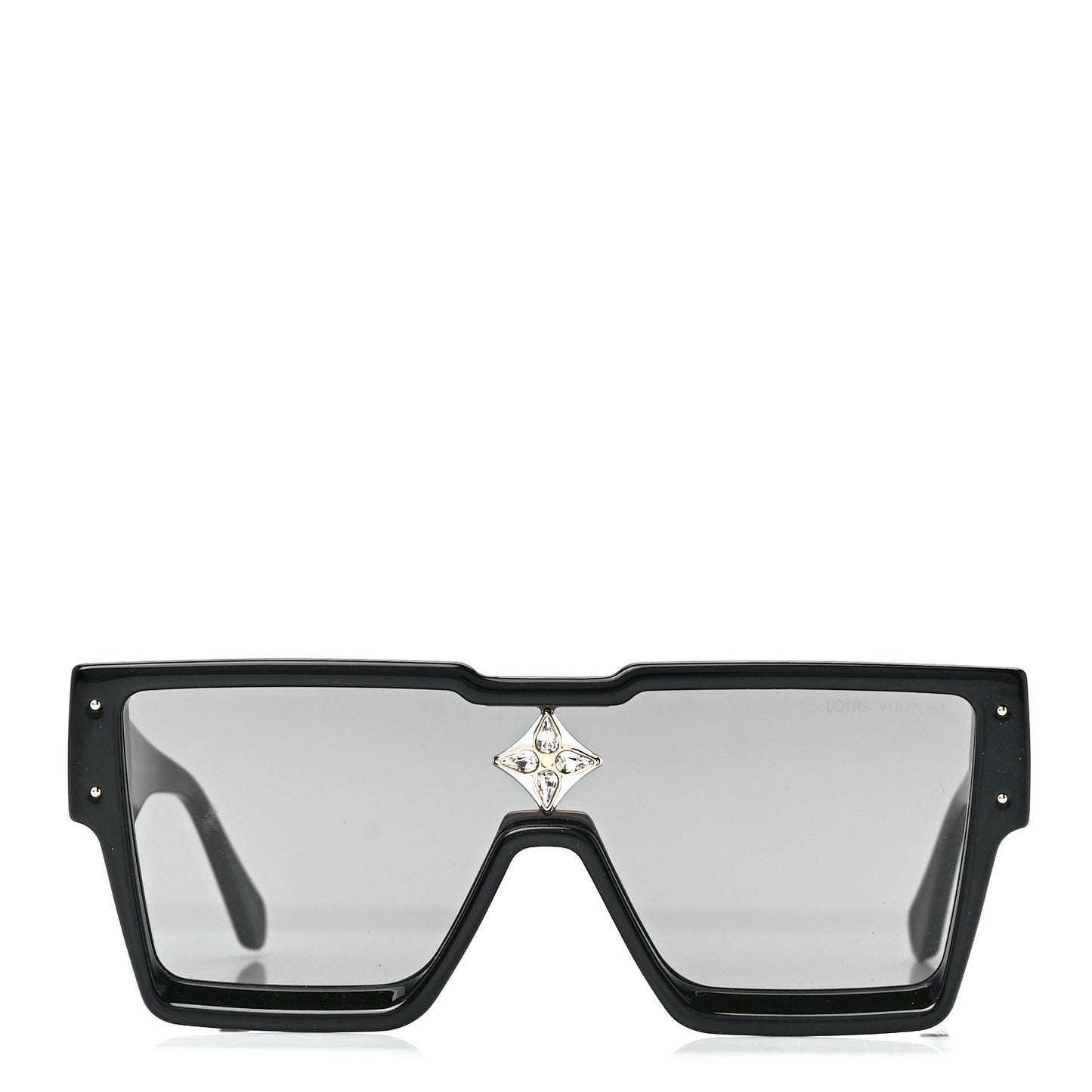 Acetate Swarovski Crystal Cyclone Sunglasses Z1578W Black