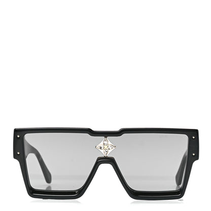 Louis Vuitton Acetate Swarovski Crystal Cyclone Sunglasses Z1578W Black 2 of 9