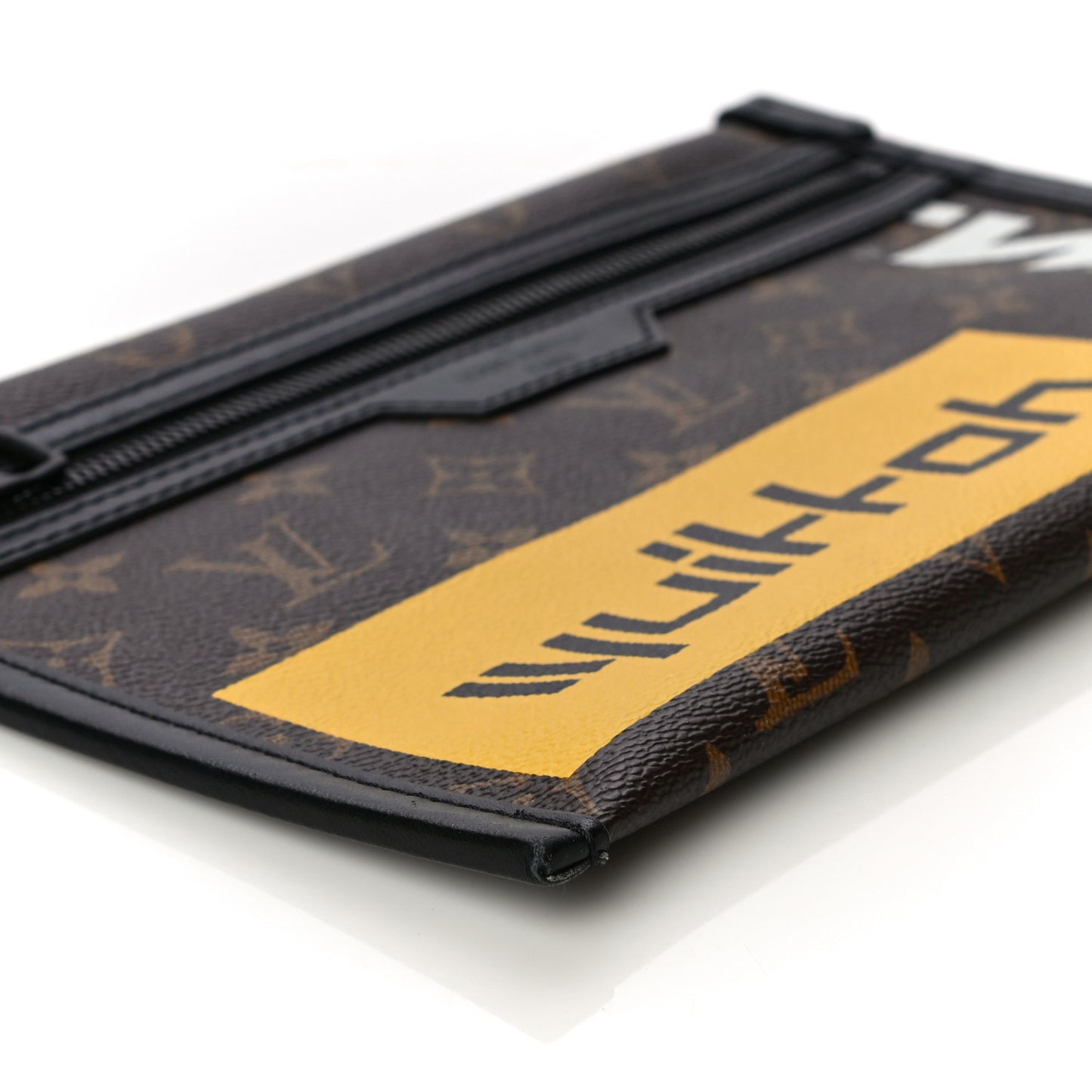 Monogram Flat Messenger Marron