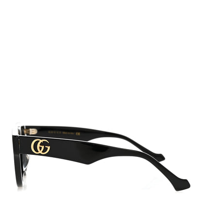 Gucci Acetate Cat Eye Sunglasses GG0957S Black 3 of 11