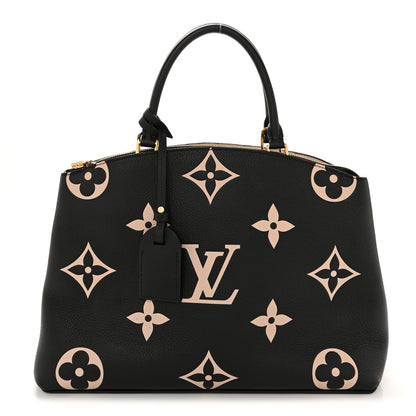 Louis Vuitton Empreinte Monogram Giant Grand Palais Black Beige 1 of 13