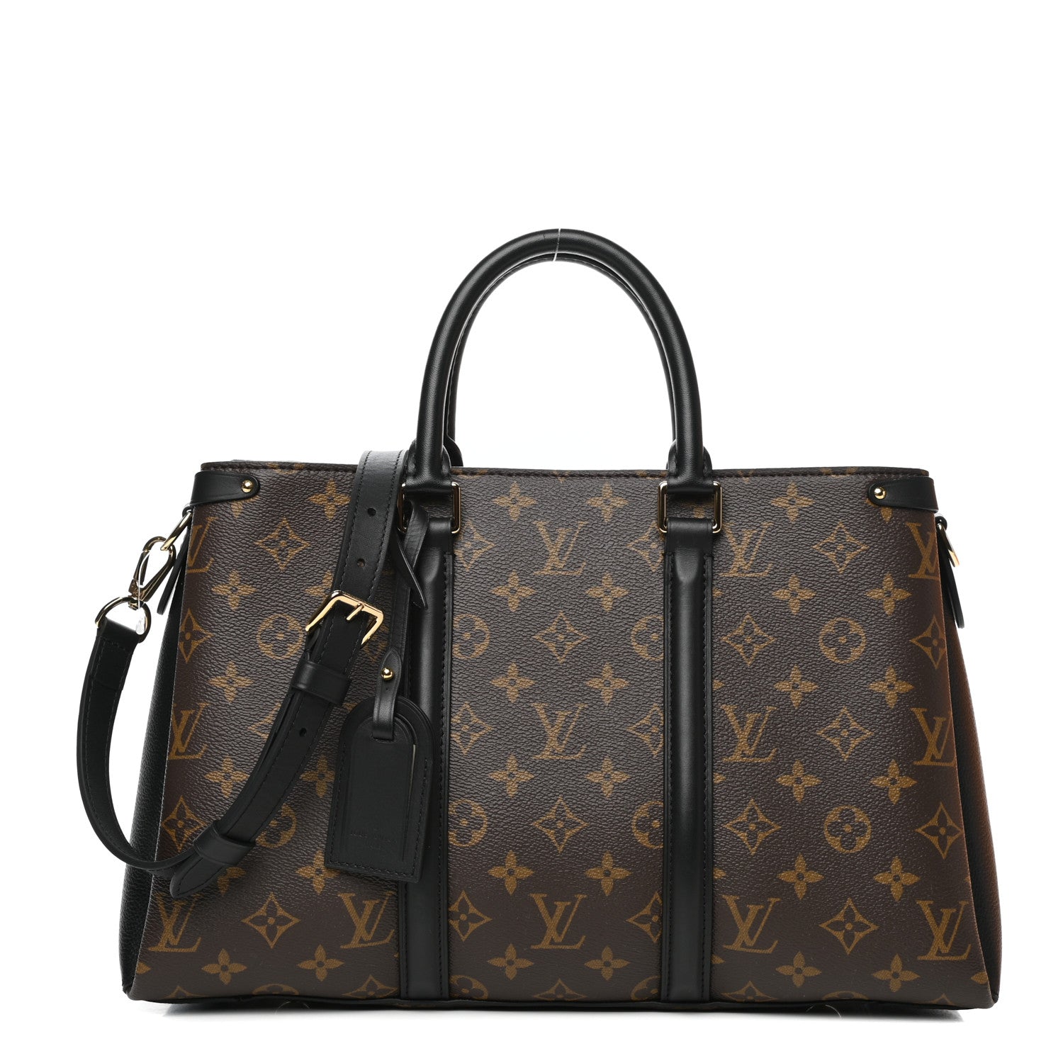 Louis Vuitton Monogram Soufflot MM Black 1 of 11