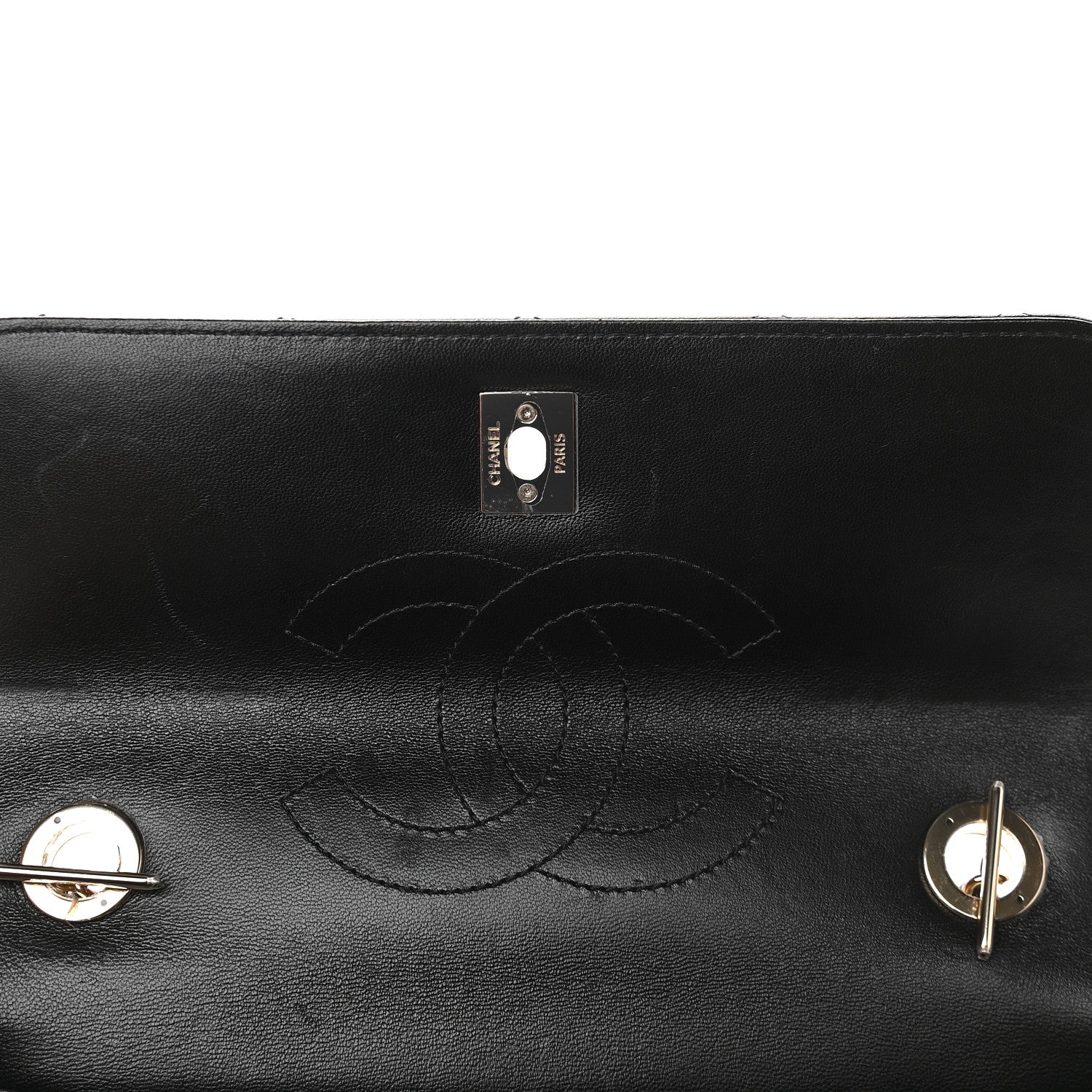 Chanel Lambskin Quilted Small Trendy CC Dual Handle Flap Bag Black 10 of 10