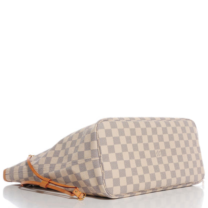 Louis Vuitton Damier Azur Neverfull MM 4 of 9