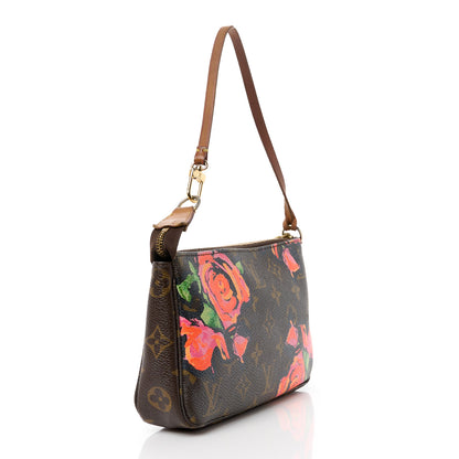 Louis Vuitton Monogram Roses Pochette Accessories 3 of 12