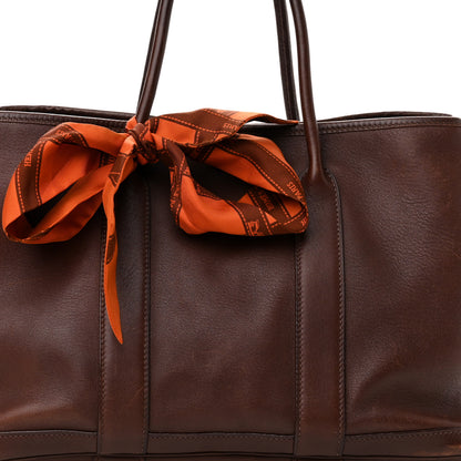 Hermes Swift Bolduc Twilly Garden Party TPM Chocolate 8 of 15