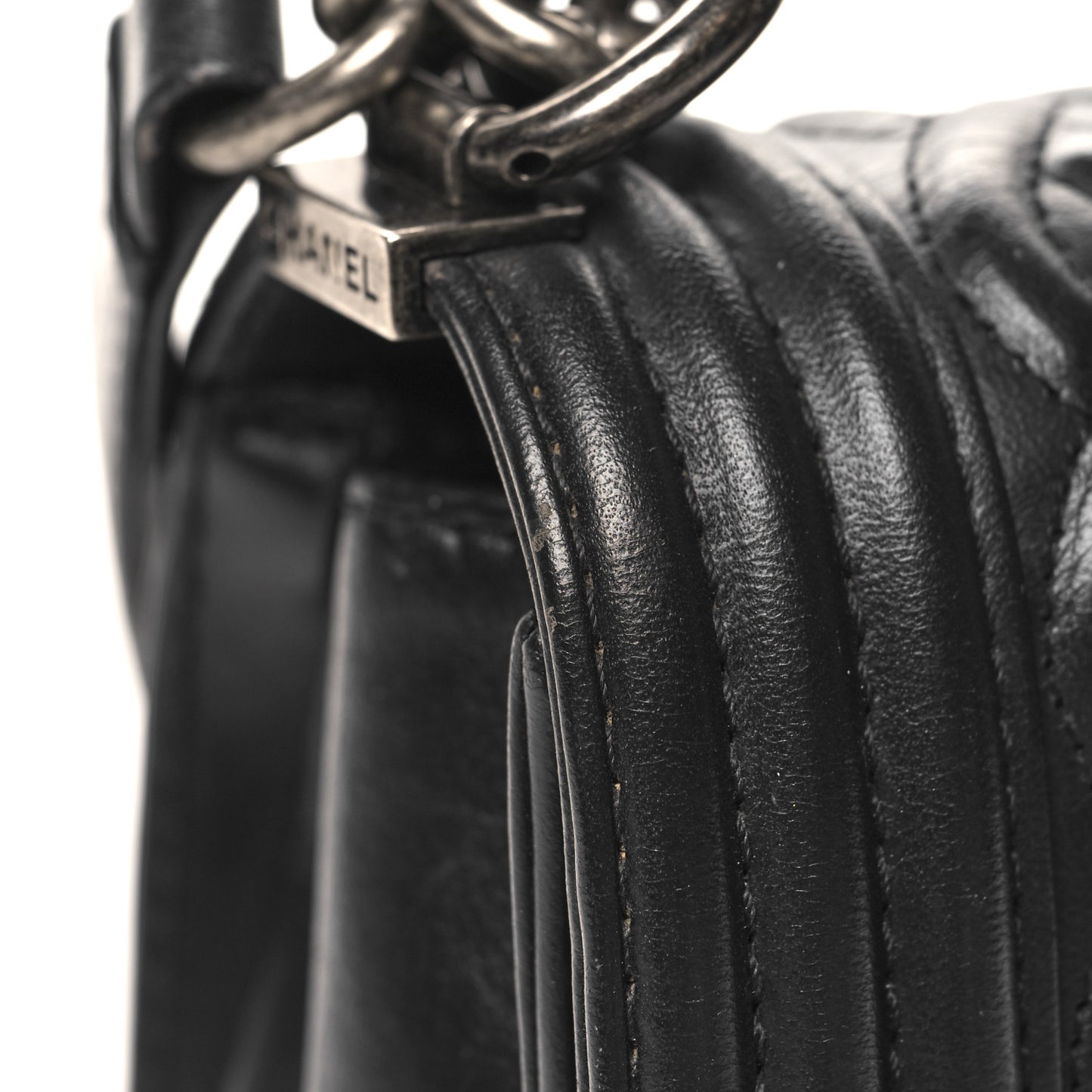 Lambskin Medium Celtic Boy Flap Black