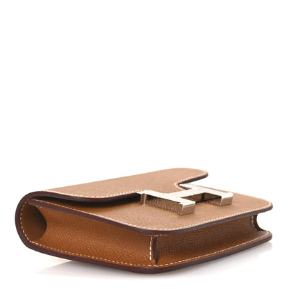 Hermes Epsom Constance Slim Wallet Gold 5 of 10