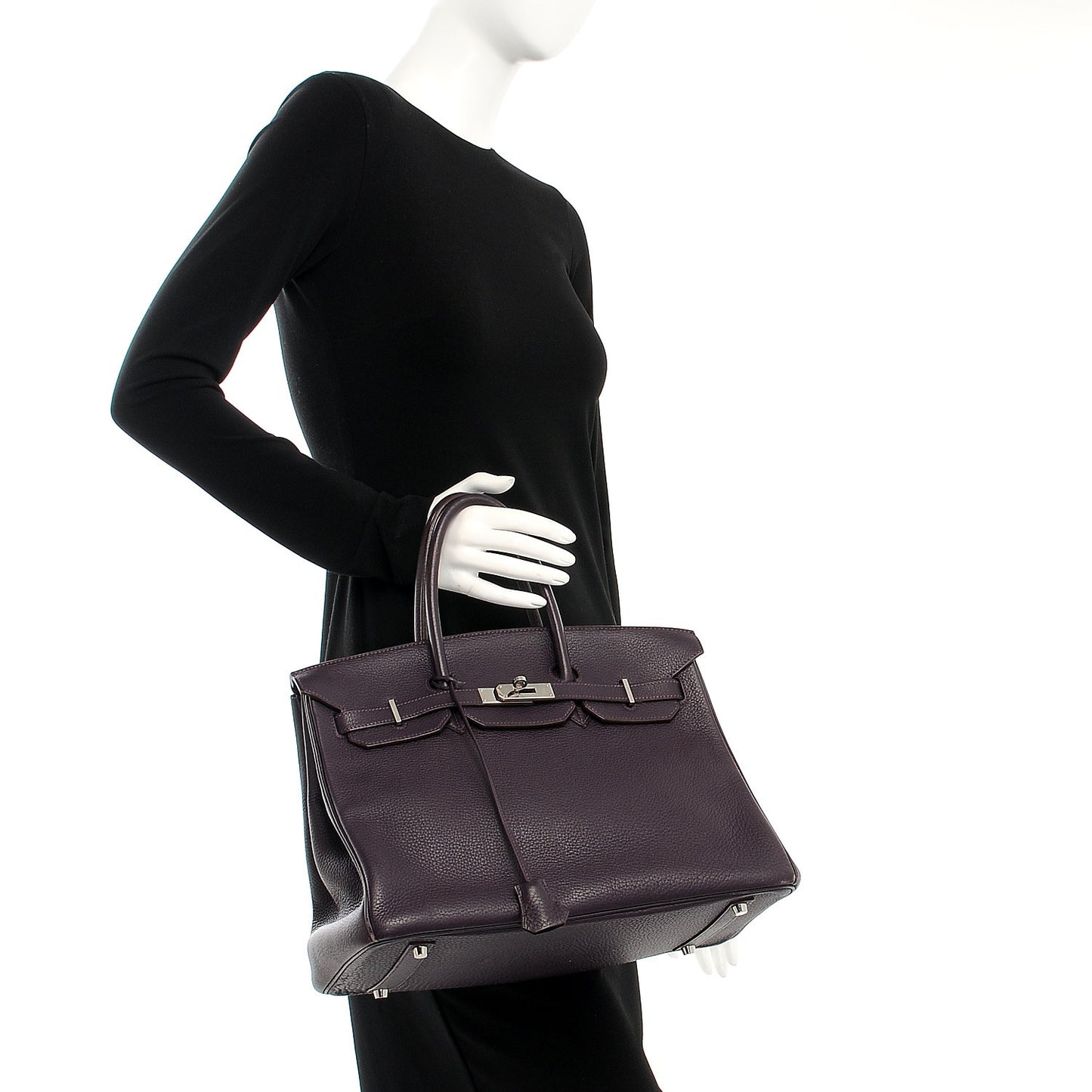 Togo Birkin 35 Raisin
