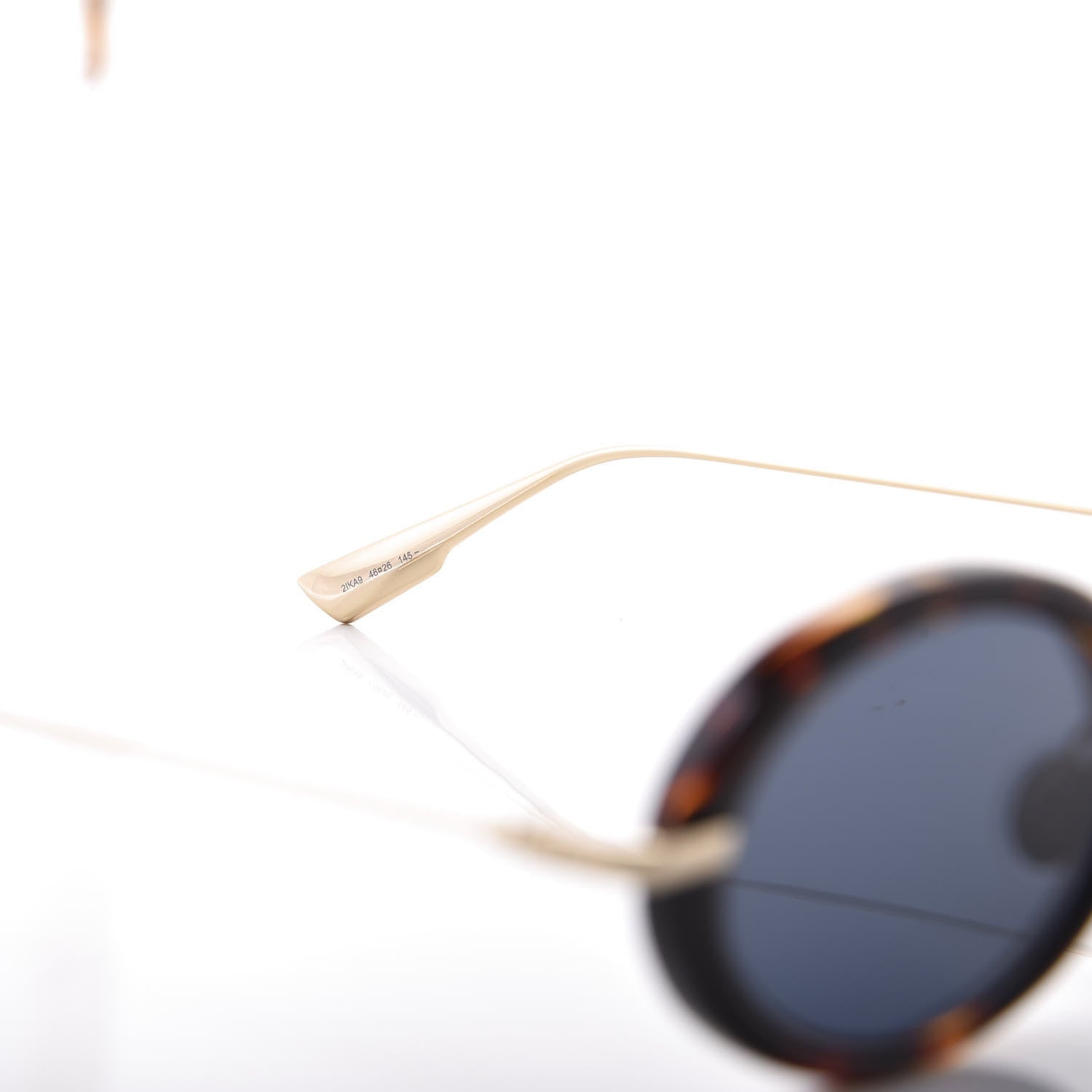 Christian Dior Acetate Metal DiorHypnotic 2 Sunglasses Havana Gold 8 of 10