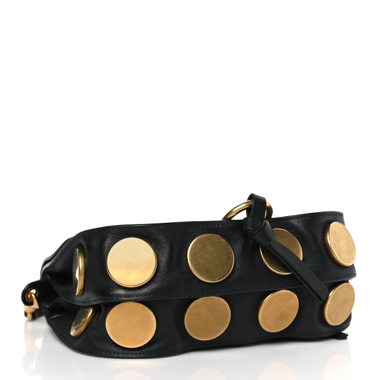 Chloe Smooth Calfskin Medium Kurtis Shoulder Bag Black 4 of 9