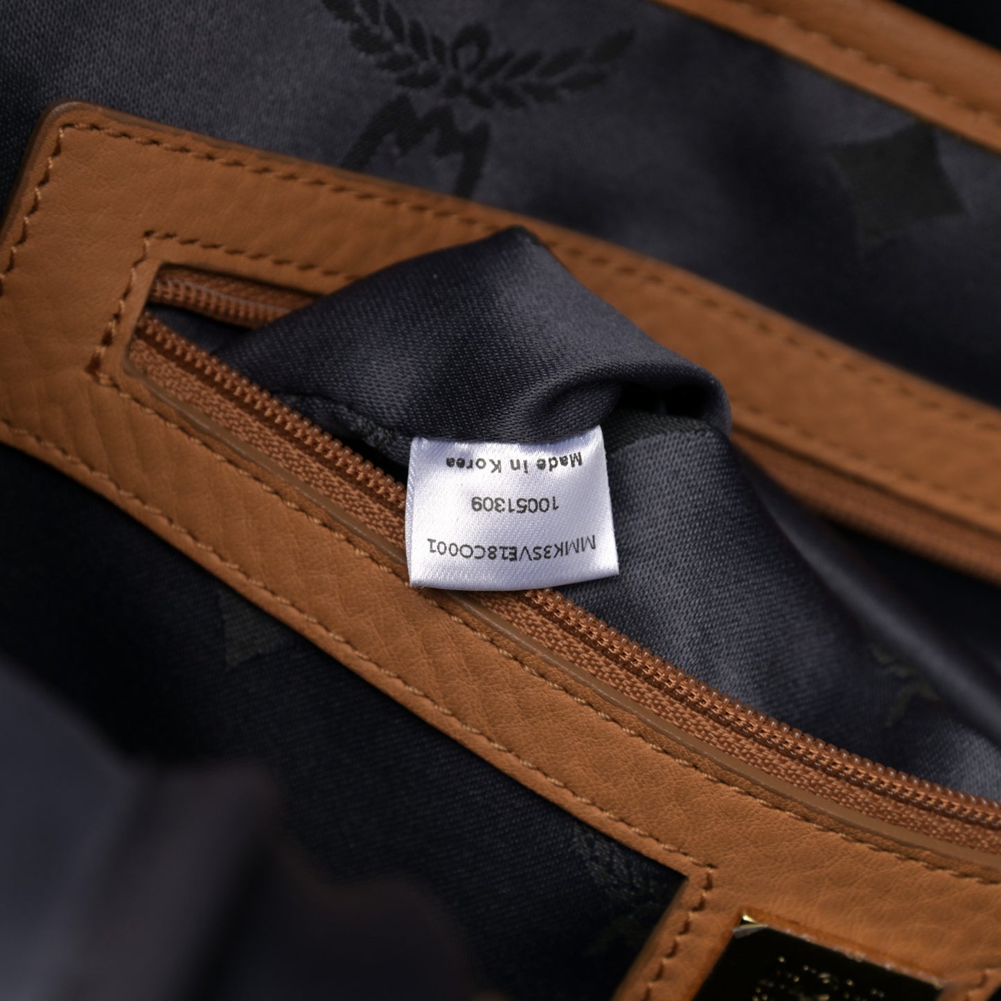 Visetos Studded Medium Stark M Backpack Cognac