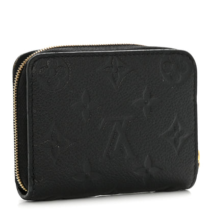 Louis Vuitton Empreinte Zippy Coin Purse Black 3 of 10