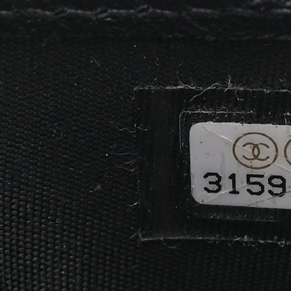 Chanel Lambskin Quilted Card Holder So Black 8 of 9