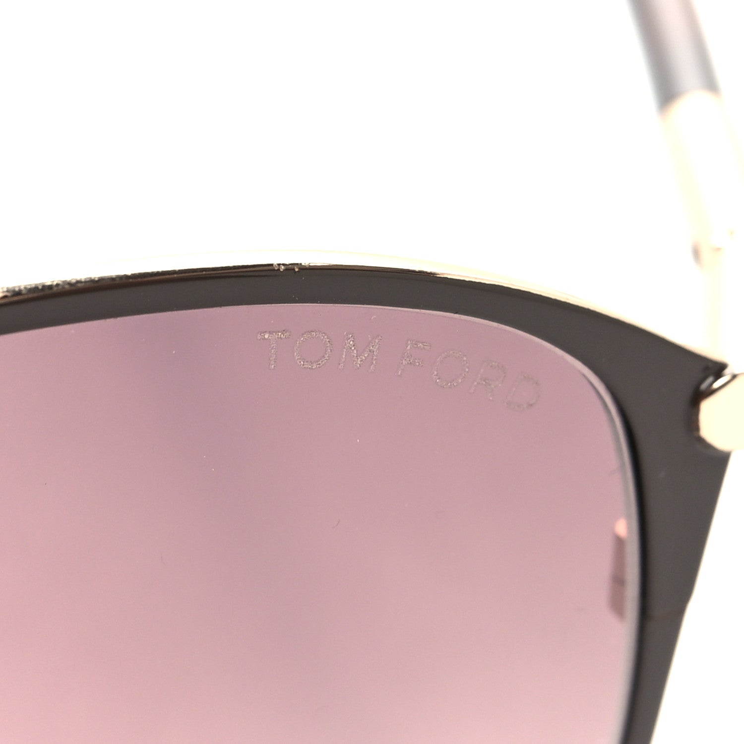 Tom Ford Penelope Vintage Round Sunglasses TF320 Brown 7 of 8