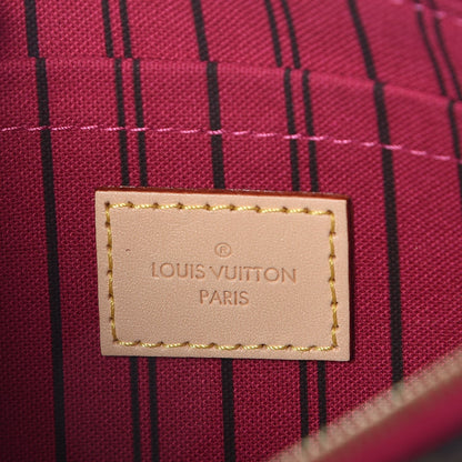 Louis Vuitton Monogram Neverfull MM GM Pochette Pivoine 6 of 8