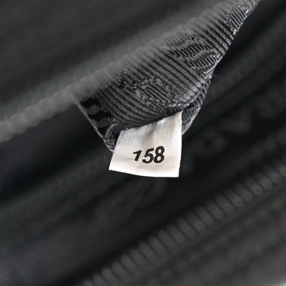 Prada Nylon Vela Double Snap Buckle Messenger Bag Black 7 of 10