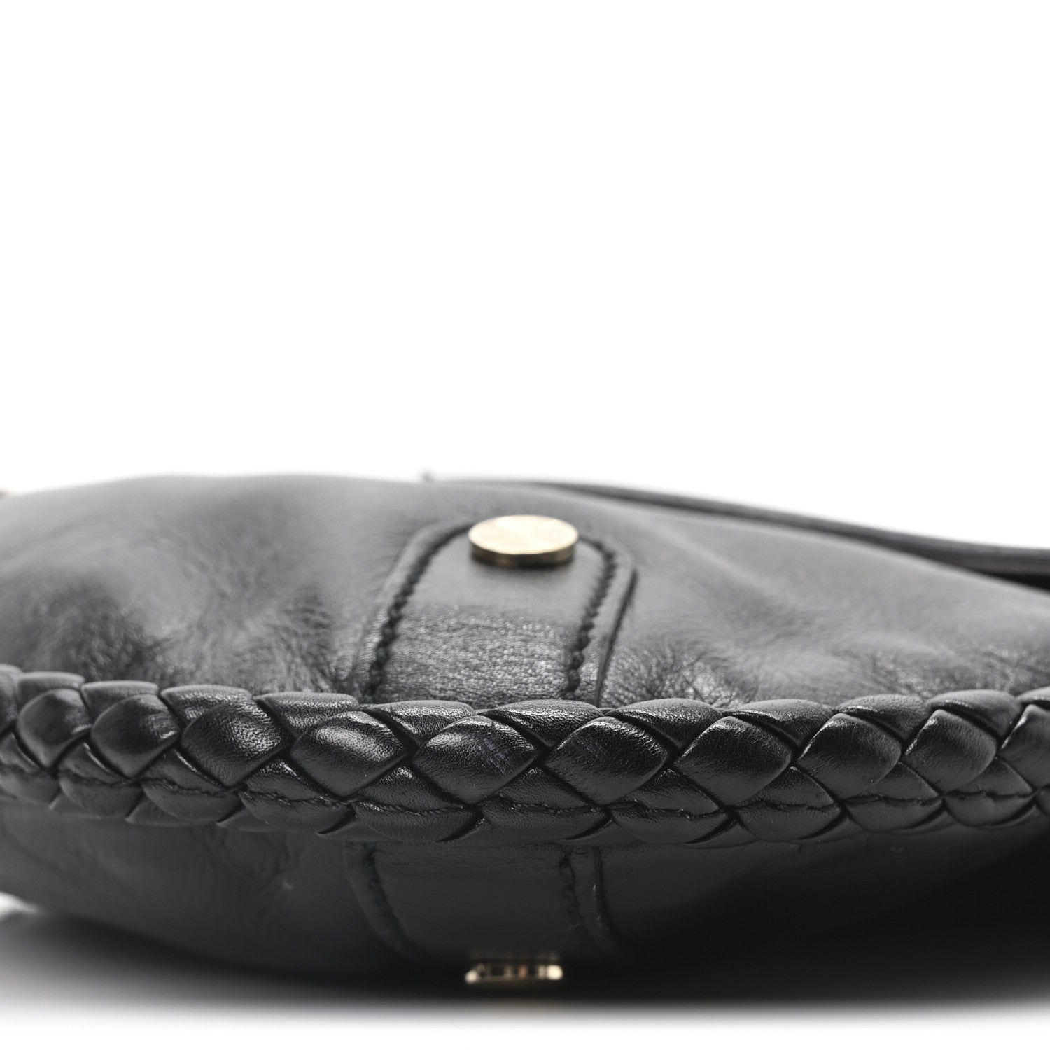 Gucci Calfskin Small Britt Tassel Shoulder Bag Black 10 of 10