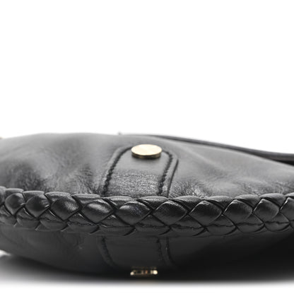 Gucci Calfskin Small Britt Tassel Shoulder Bag Black 10 of 10