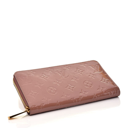 Louis Vuitton Vernis Zippy Wallet Rose Velours 4 of 7