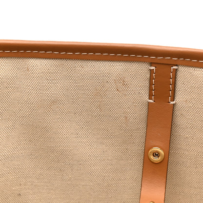 Burberry Raffia Calfskin Medium Freya Tote Natural 11 of 13