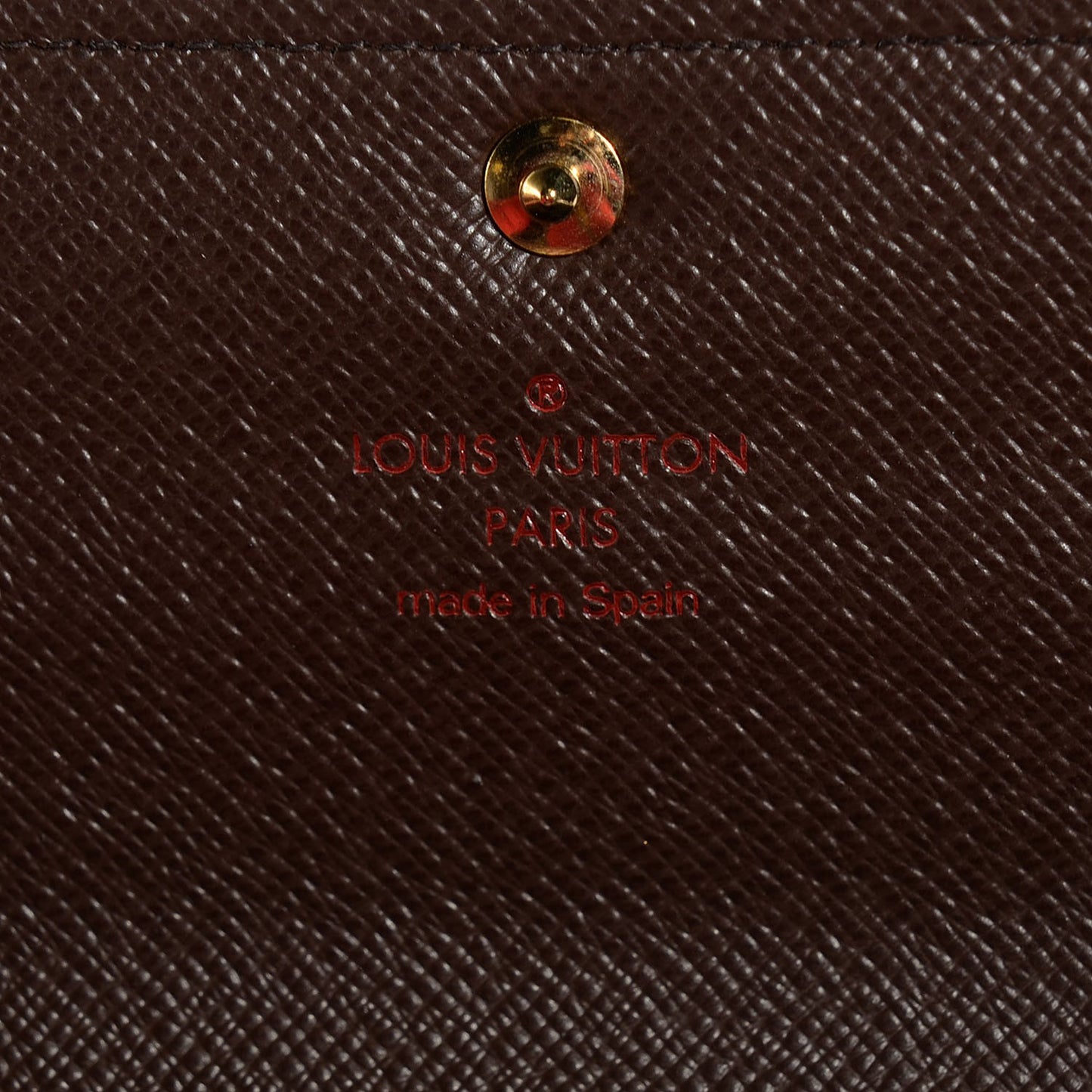 Damier Ebene Sarah Wallet