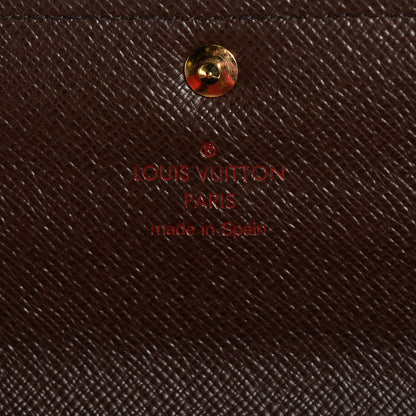 Louis Vuitton Damier Ebene Sarah Wallet 7 of 8