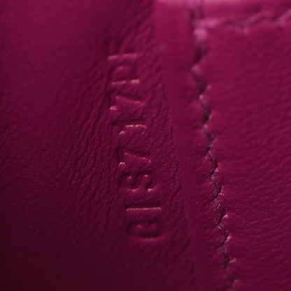 Hermes Chevre Mysore Mini Kelly Sellier 20 Rose Pourpre 9 of 28