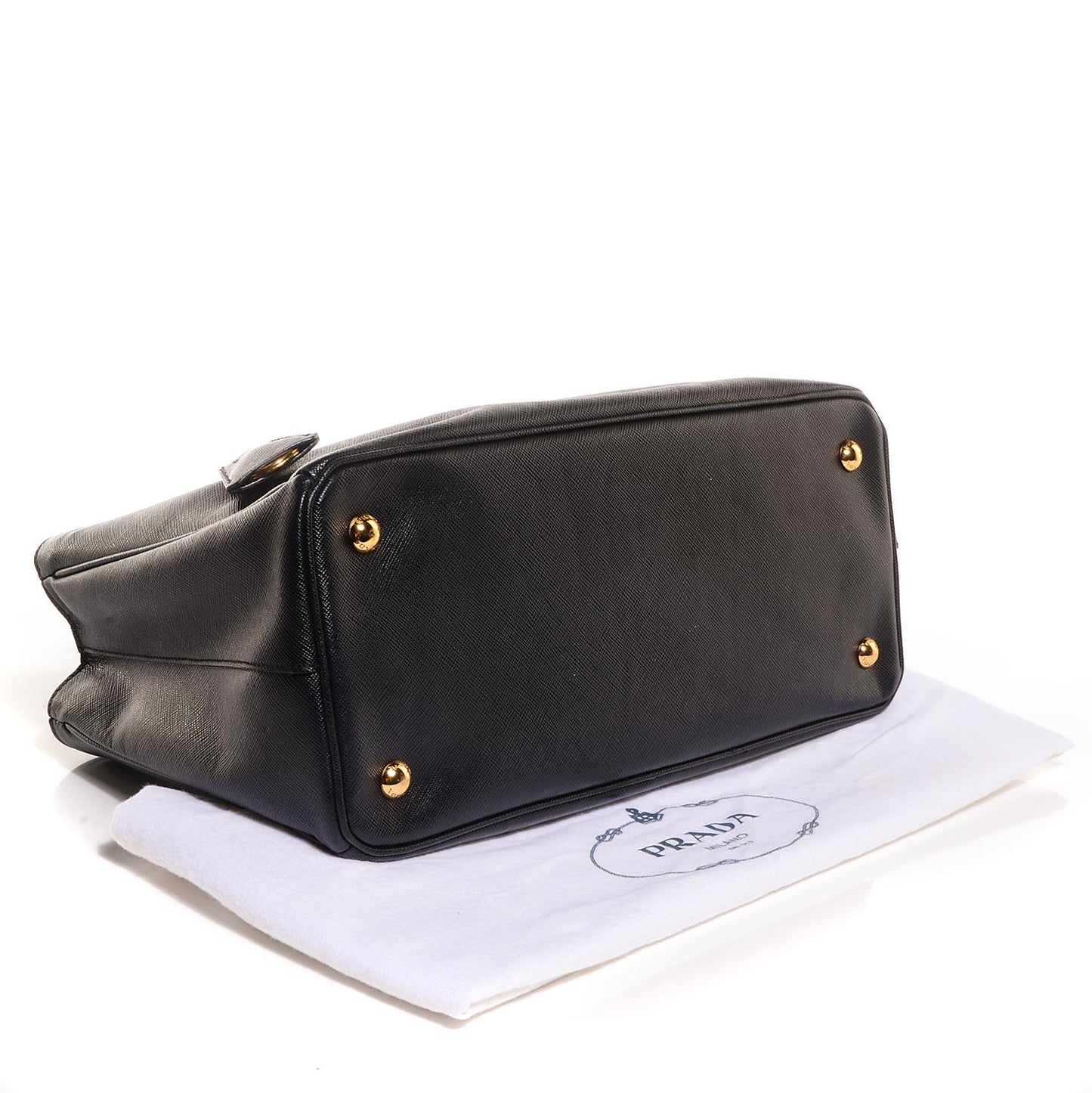Saffiano Lux Medium Tote Nero Black