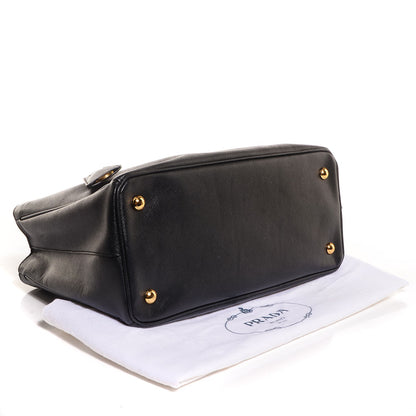 Prada Saffiano Lux Medium Tote Nero Black 5 of 10
