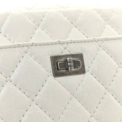 Chanel Aged Calfskin Quilted Mini Reissue Camera Case White 11 of 13
