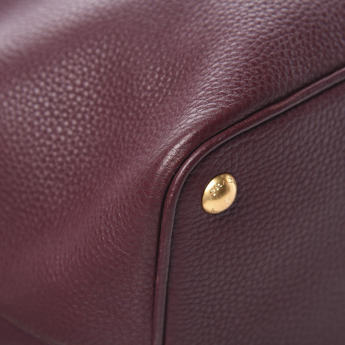 Vitello Daino Tote Granato