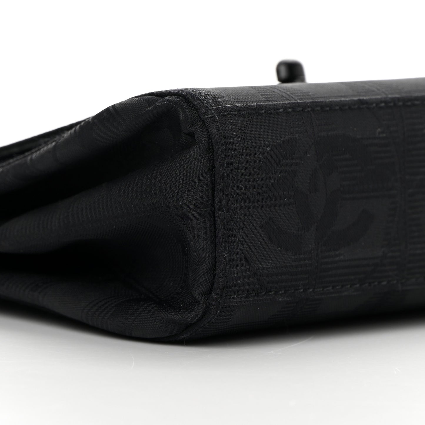 Nylon Mini Travel Accordion Flap Black