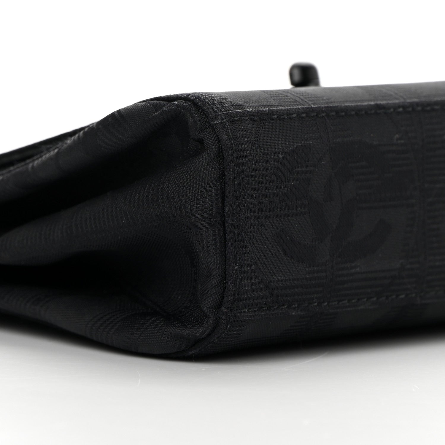 Chanel Nylon Mini Travel Accordion Flap Black 9 of 16