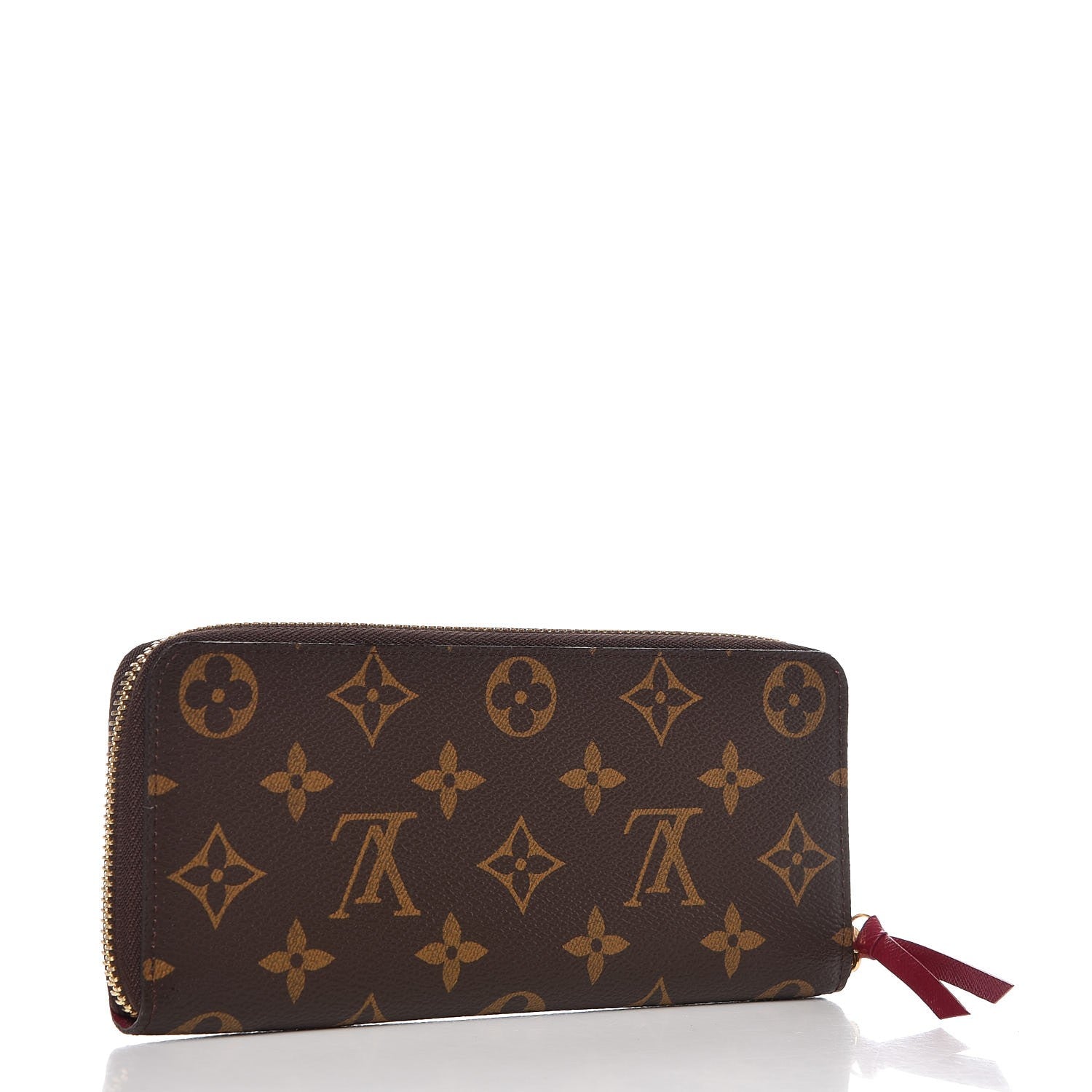 Louis Vuitton Monogram Clemence Wallet Fuchsia 3 of 7