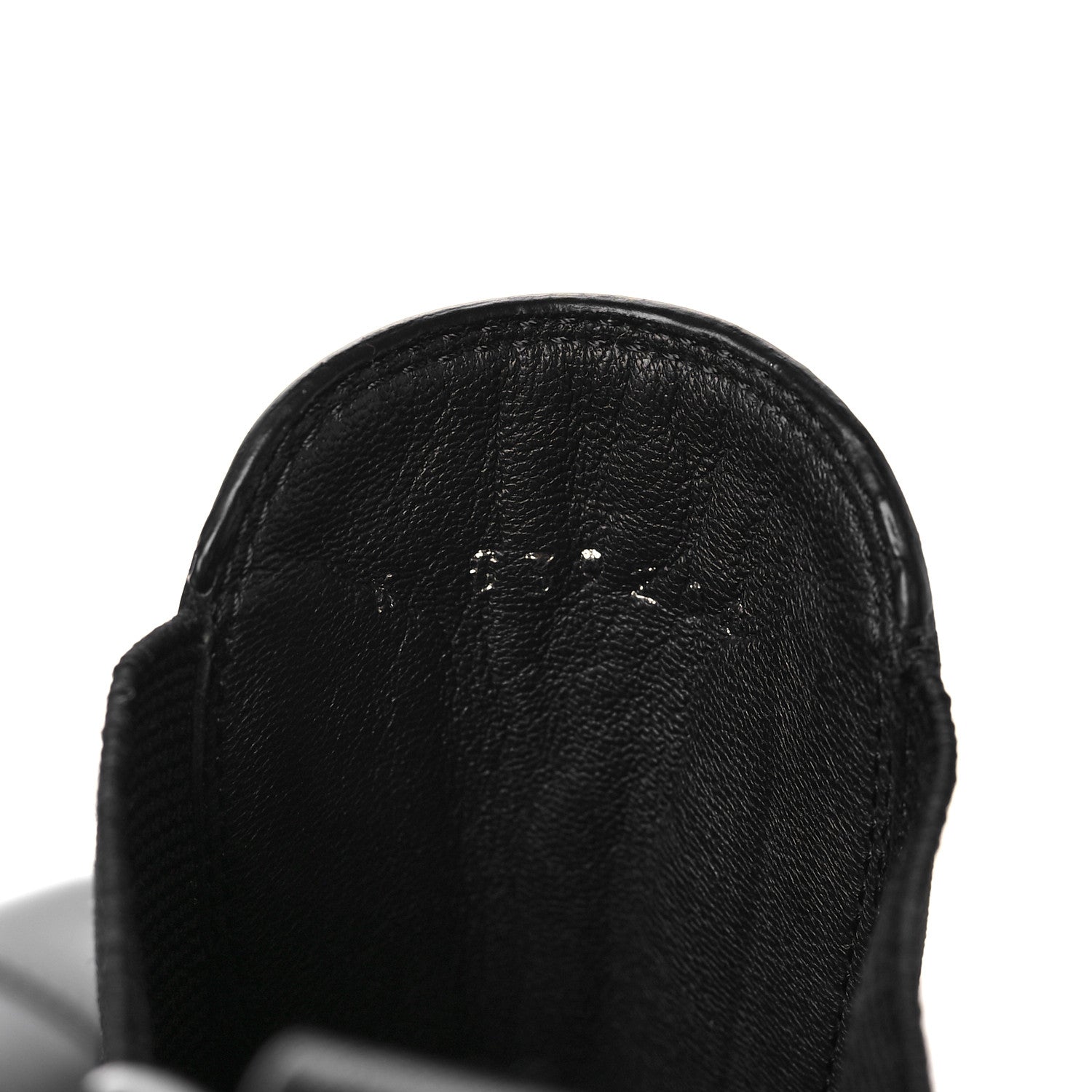 Chanel Calfskin Patent Cap Toe Ankle Boots 41 Black 6 of 7