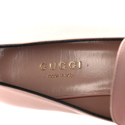 Gucci Malaga Kid Womens GG Marmont Loafers 35 Perfect Pink 7 of 10