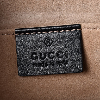 Gucci Calfskin Maxi Sylvie Clutch Black 7 of 12