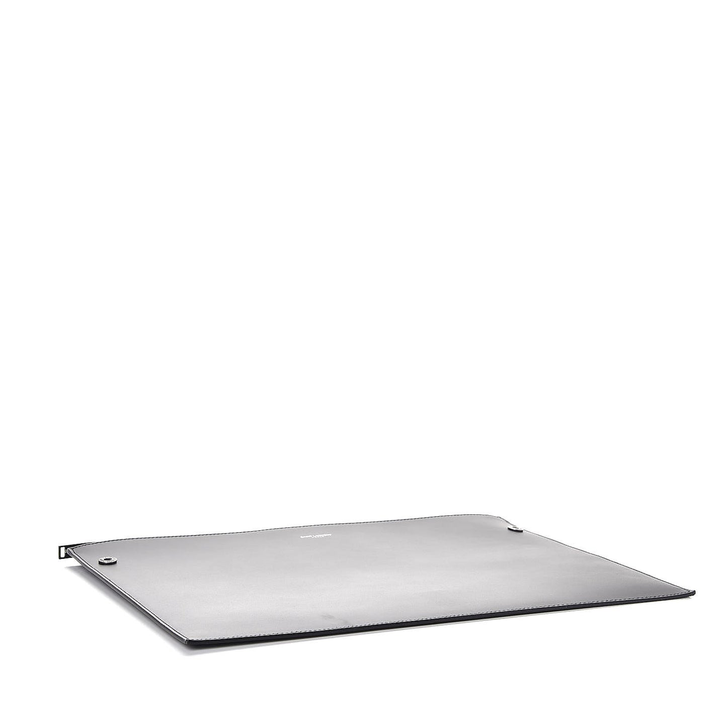 Coated Canvas Zip Pouch Black
